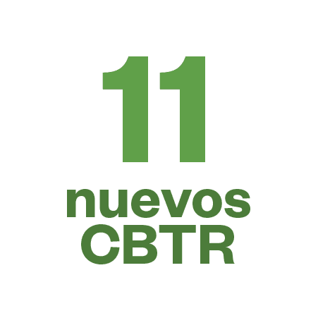 11 nuevos CBTR