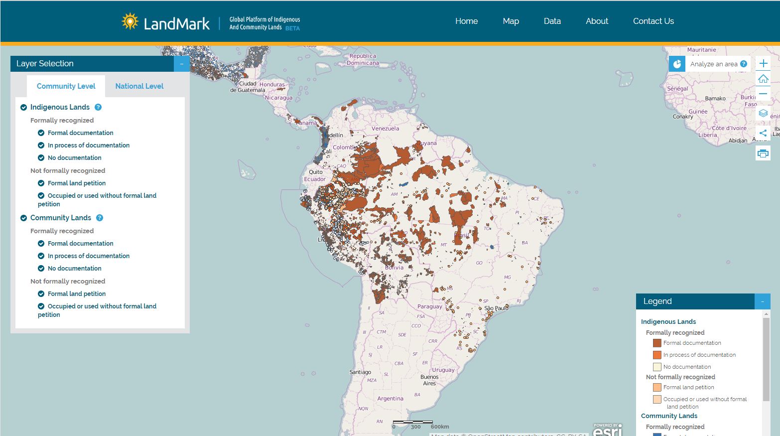 LandMark Map
