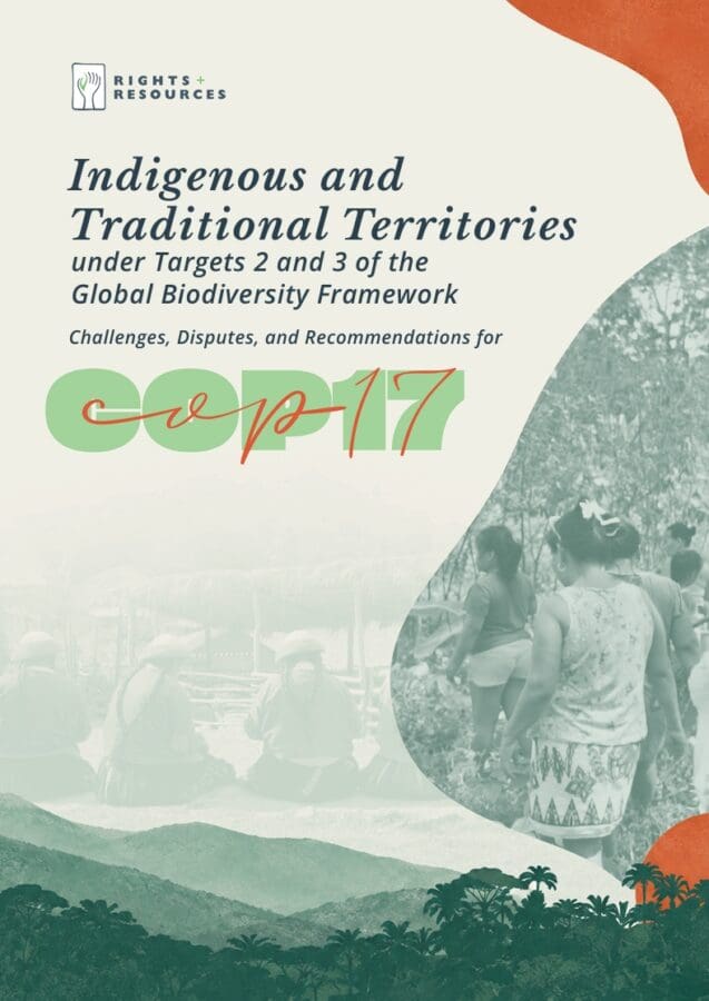 Indigenous and Traditional Territories under Targets 2 and 3 of the ...